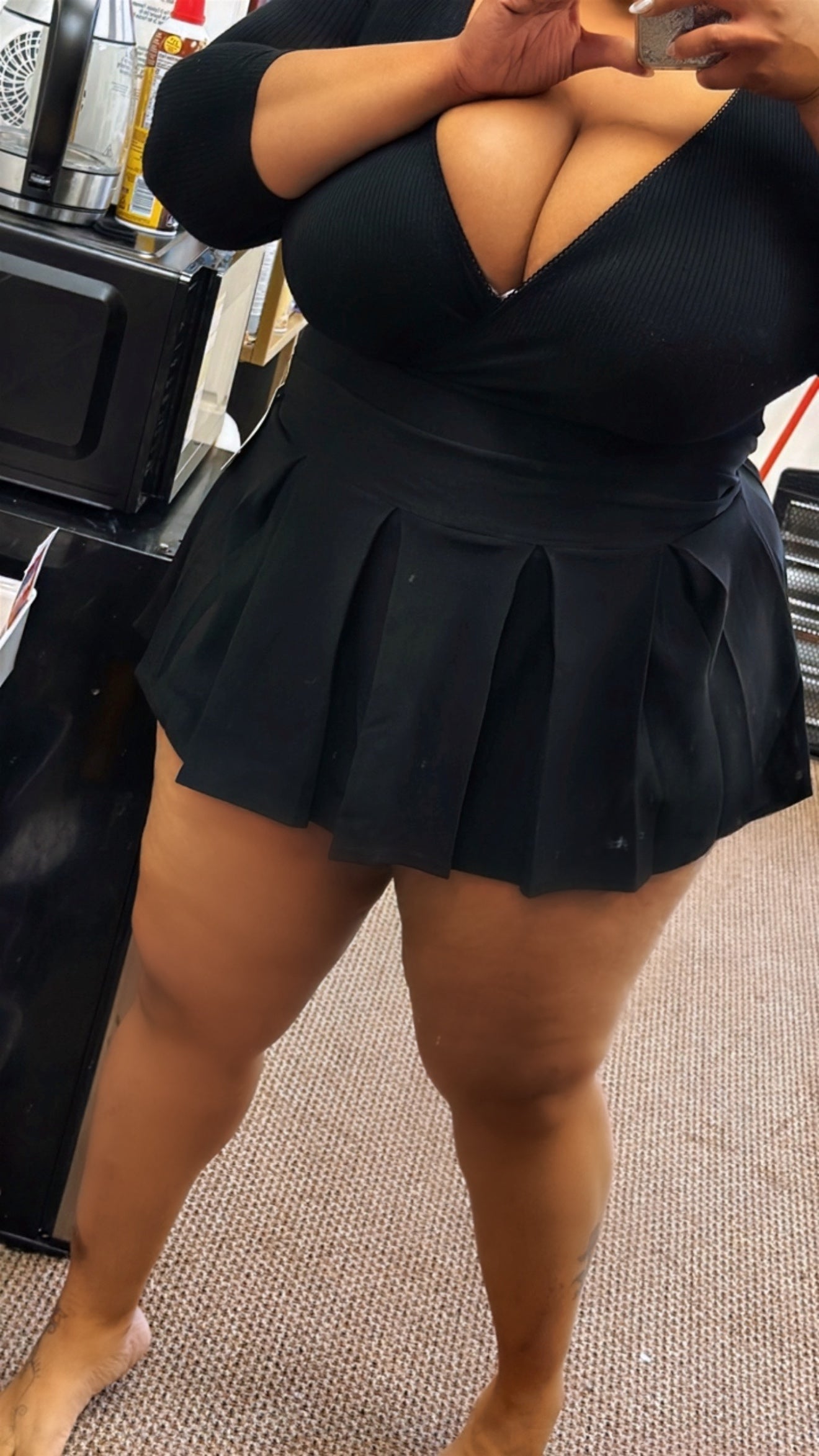 Serve It Up Wide Pleated Skort