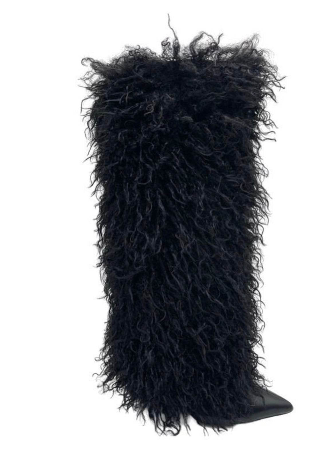 Glamazon Knee High Boot-Black