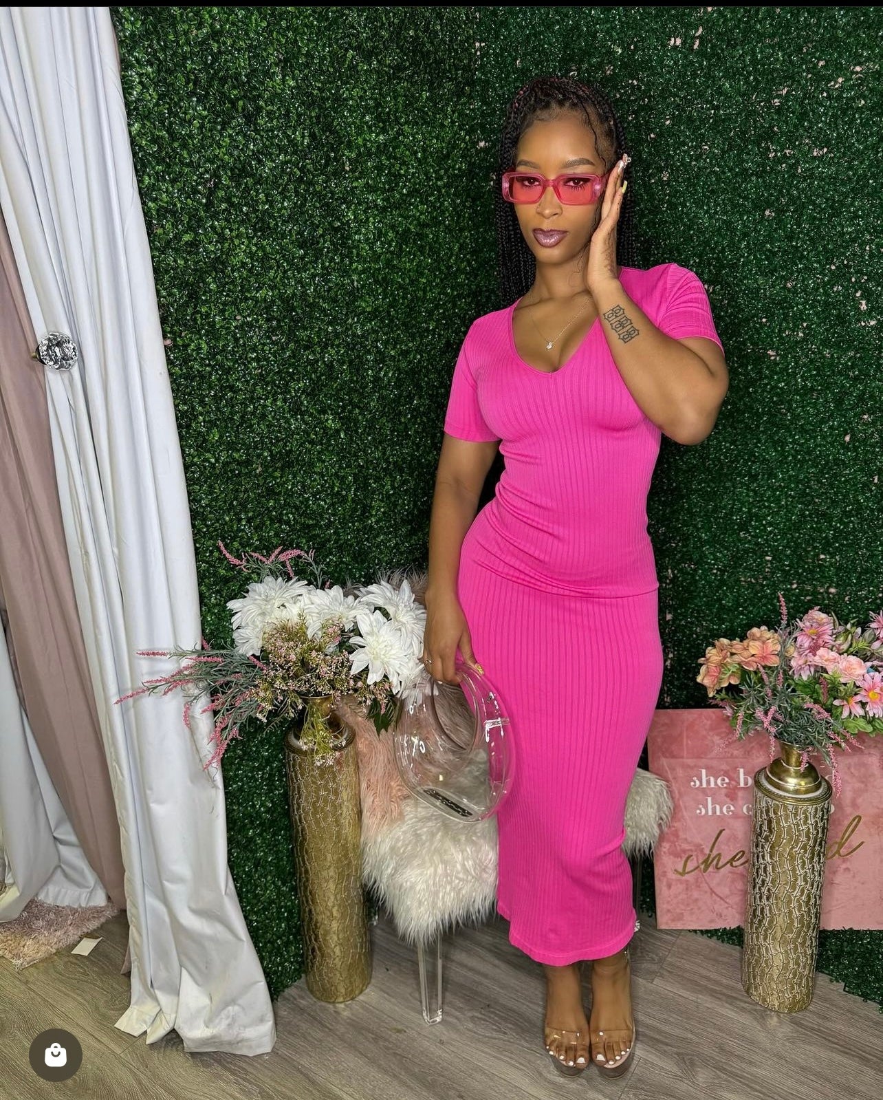 7/11 Maxi Ribbed Dress