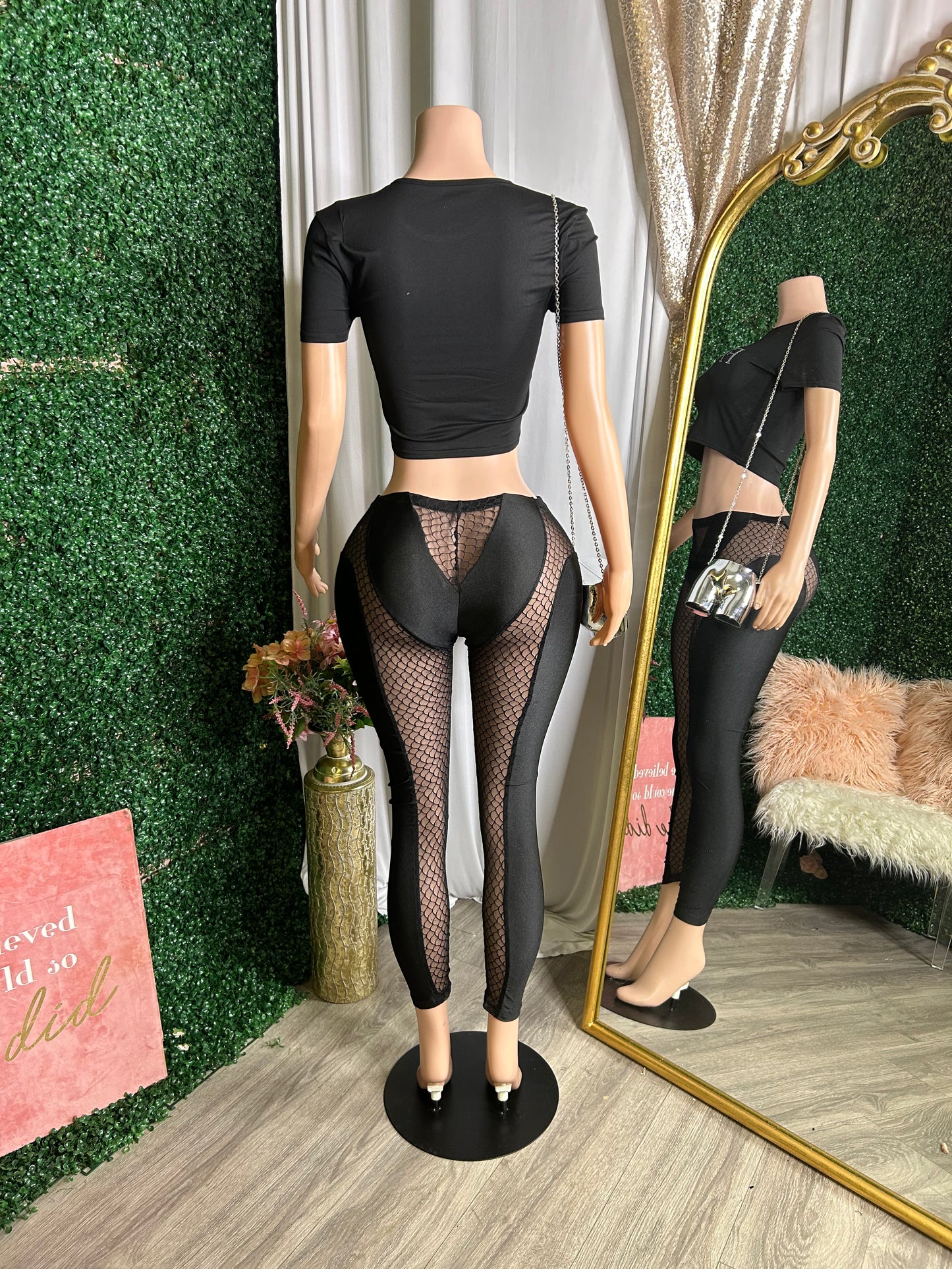 Never Lose Me Sheer Leggings