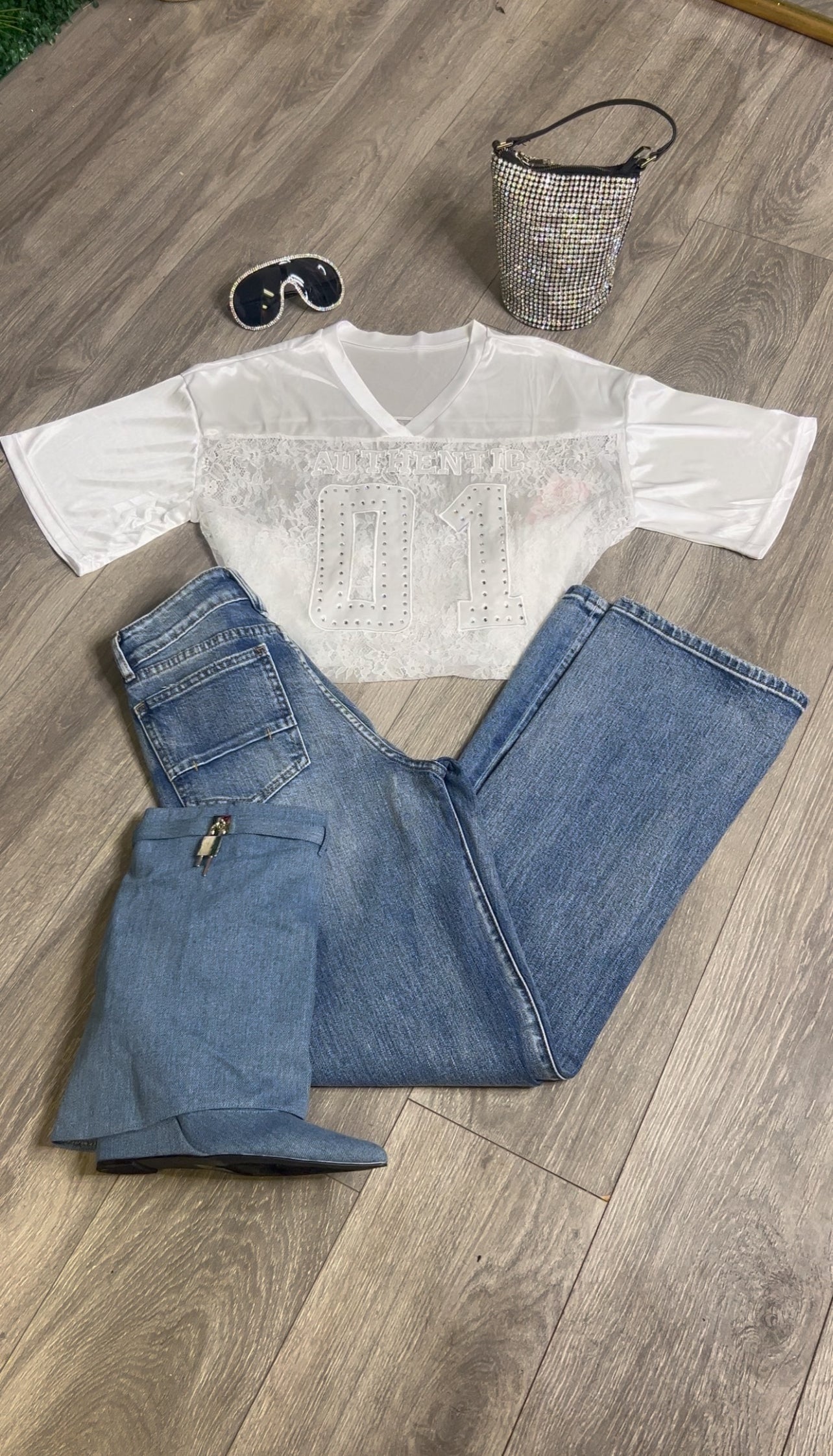 Fly Girl Lace Jersey