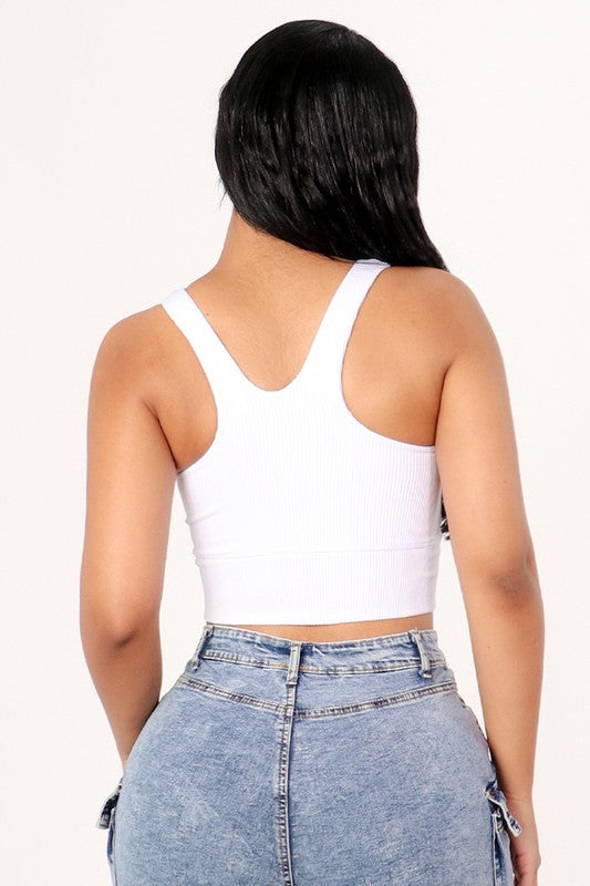 Chloe Fitted Tank Top