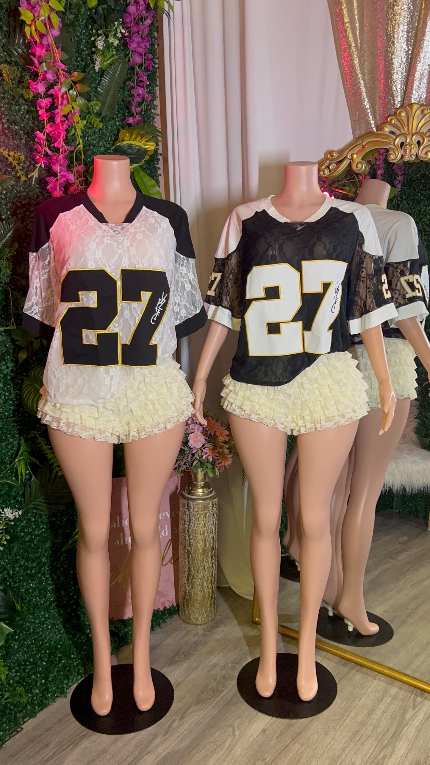 Bow Down Ruffle Shorts