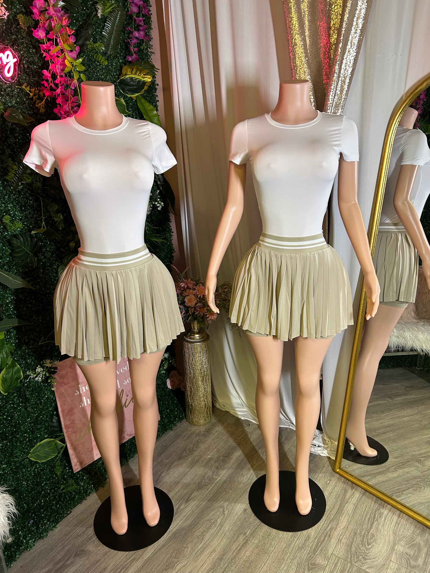 Kyah Pleated Skort