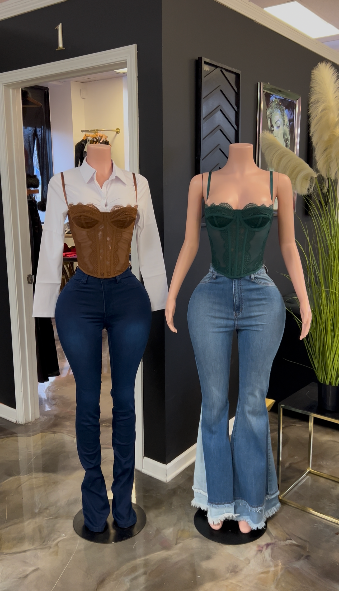 Takyrah Lace Corset Top