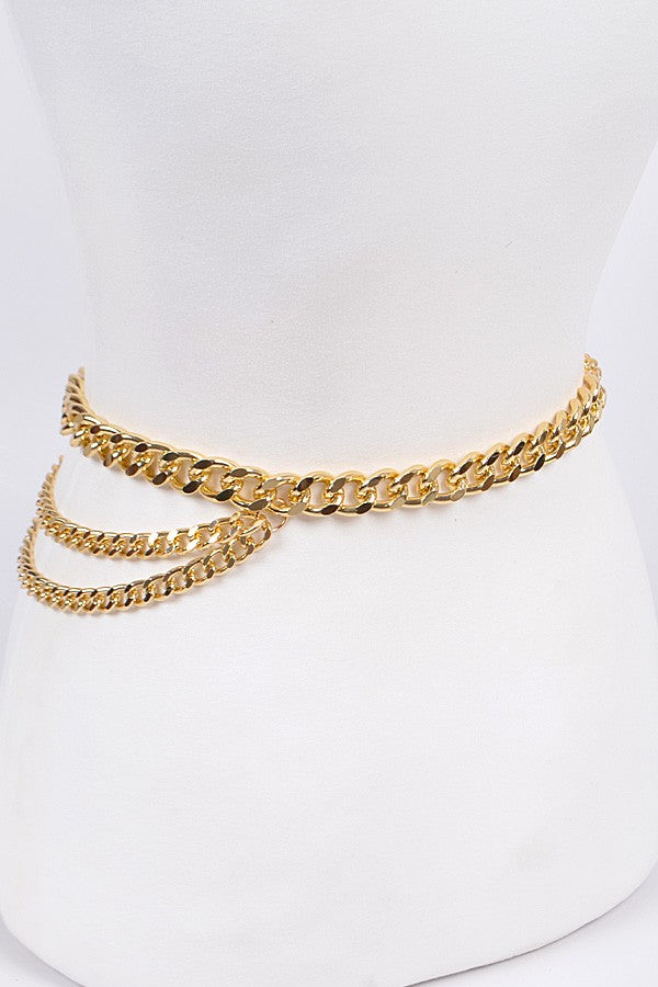 Big Mama Layered Chain Belt