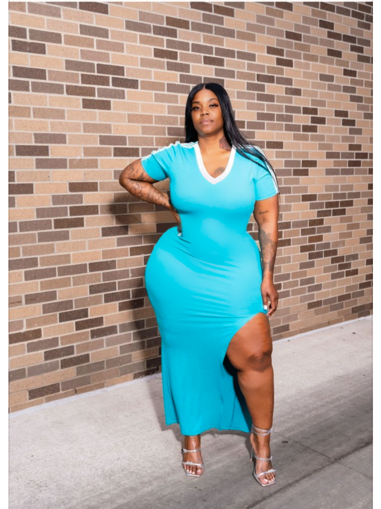 Tinka Slit Dress