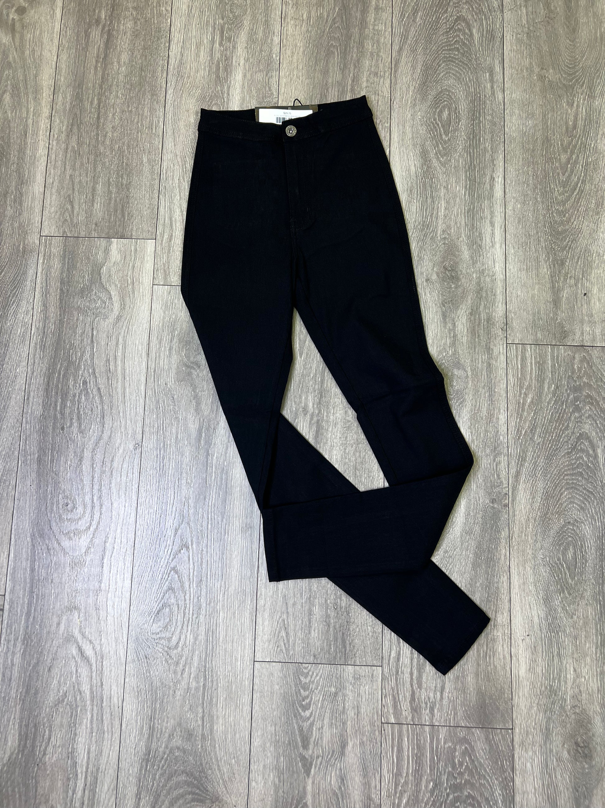 JLO STRETCH JEANS BLACK - A Diva's Everything Boutique - Pants -