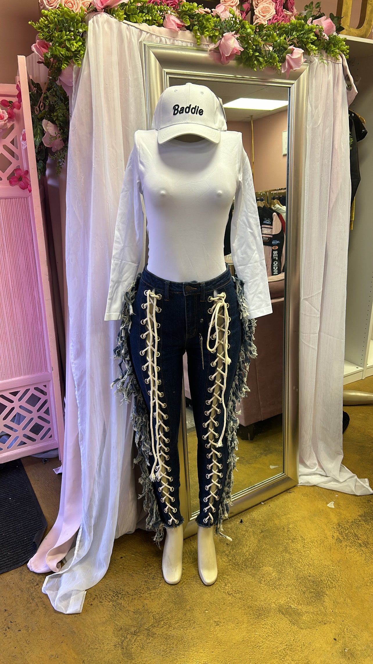 “Gallery” Tassle Pants