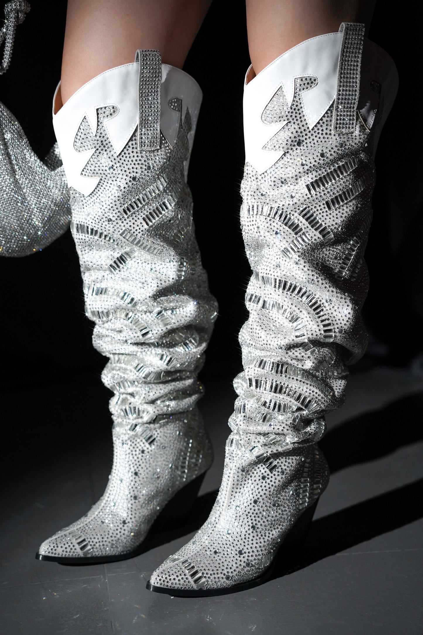 YAYA Cowgirl Thigh High Boot