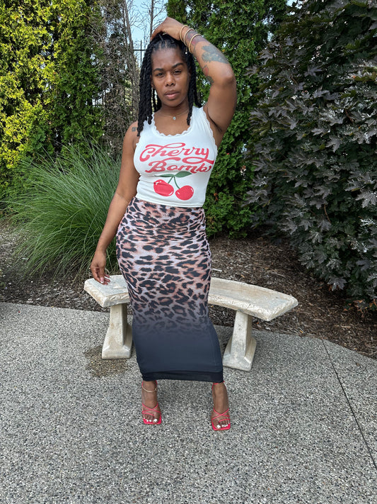 Big Mama Ombre Maxi Skirt