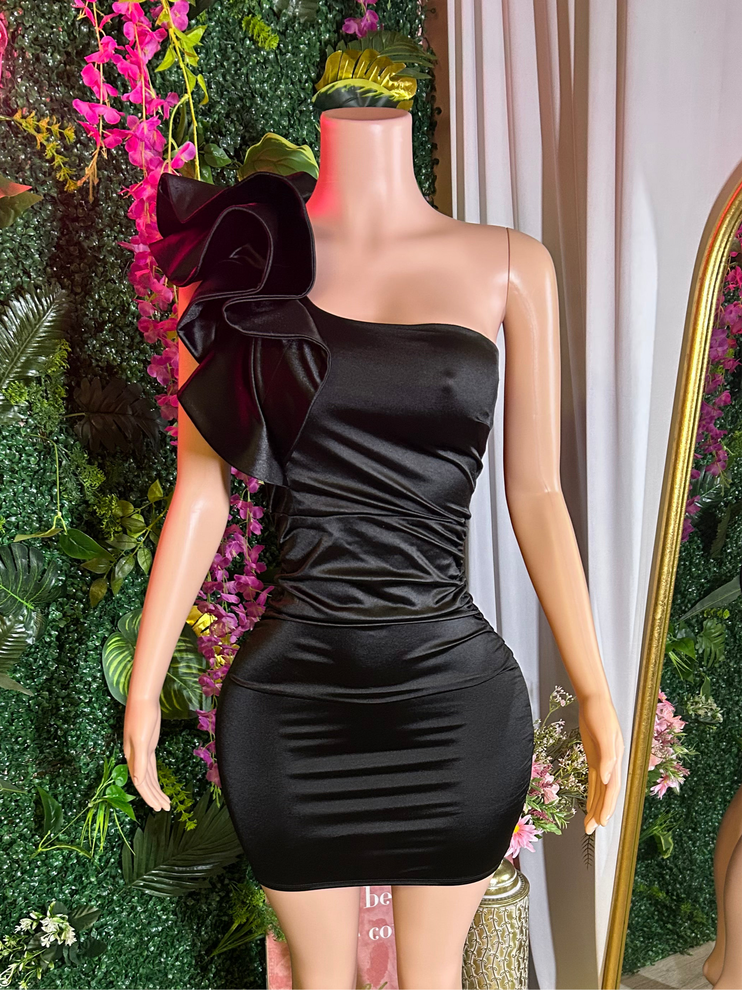 Rosetta Off The Shoulder Mini Dress
