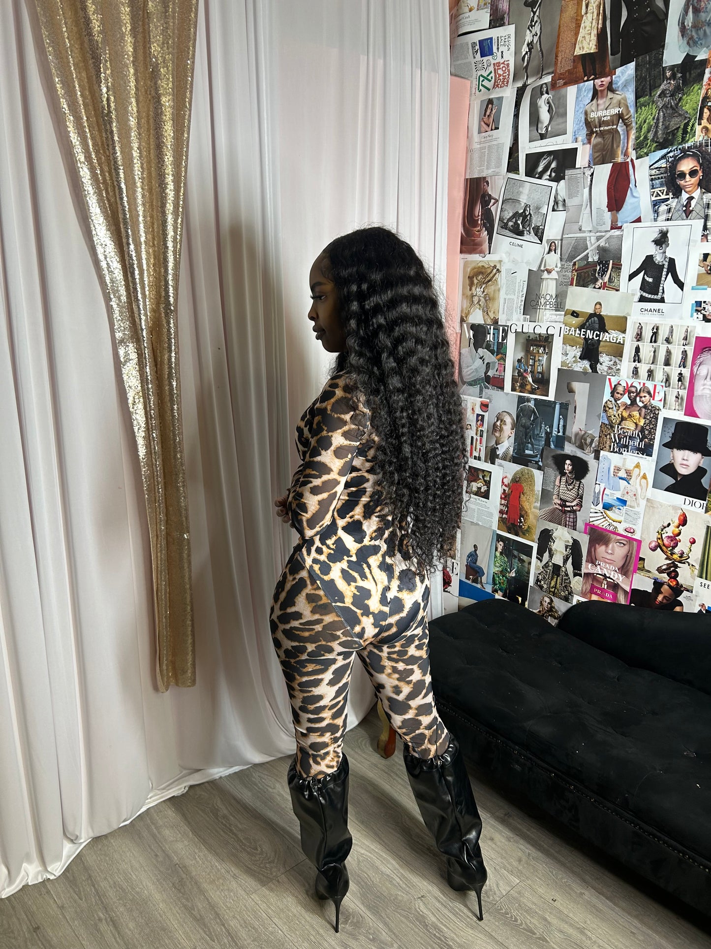 Laila Leopard Jumpsuit