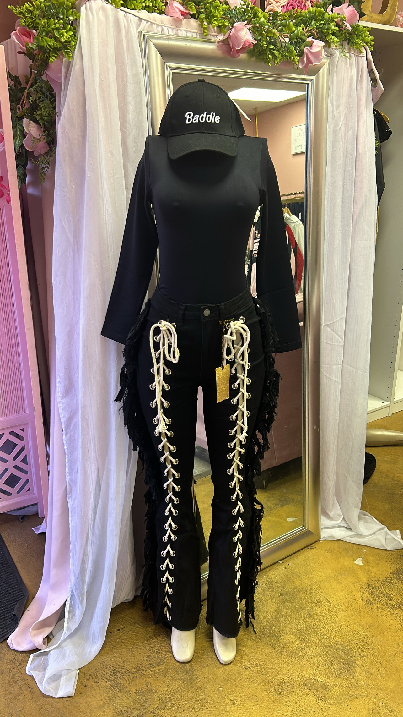 “Gallery” Tassle Pants