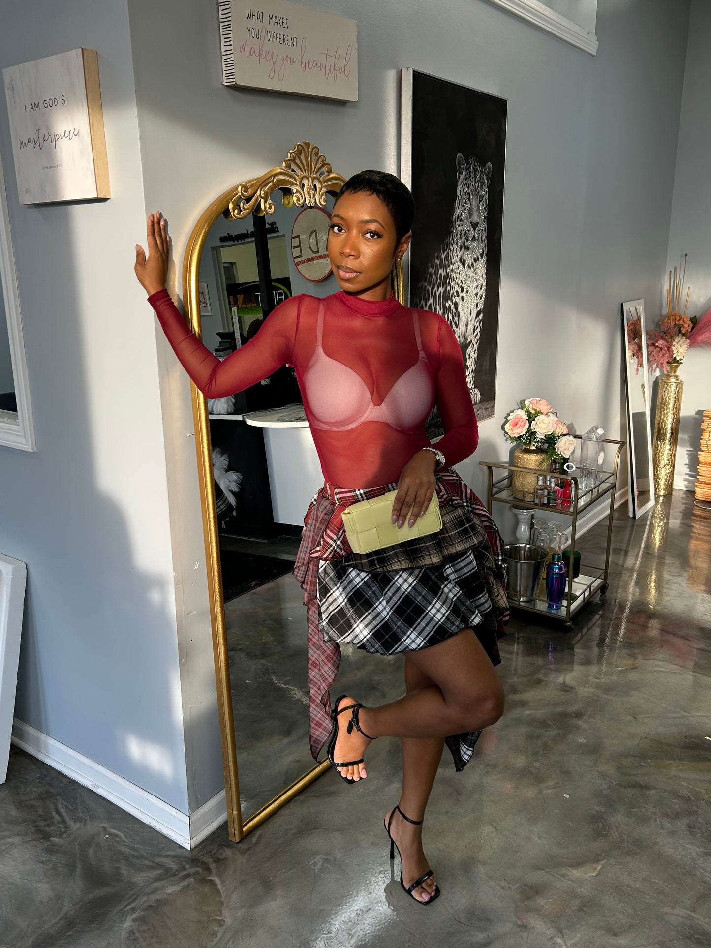 Issa Mesh Bodysuit (PLUS)