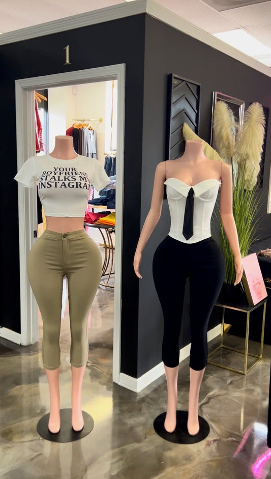 JLO Stretch Capri Jeans