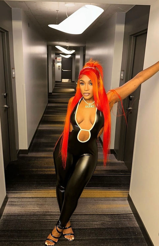 Streets Leatherette Jumpsuit