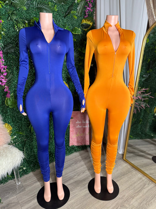 Home Run Scrunch Jumpsuit