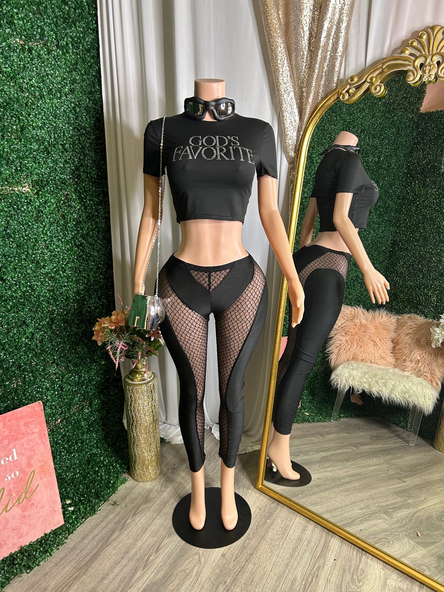 Never Lose Me Sheer Leggings