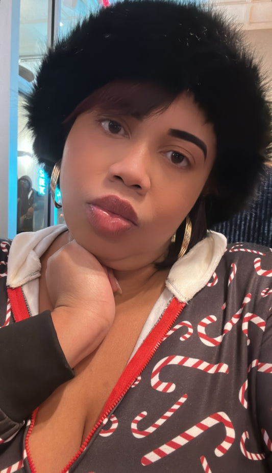 Marilyn Fur Bucket Hat