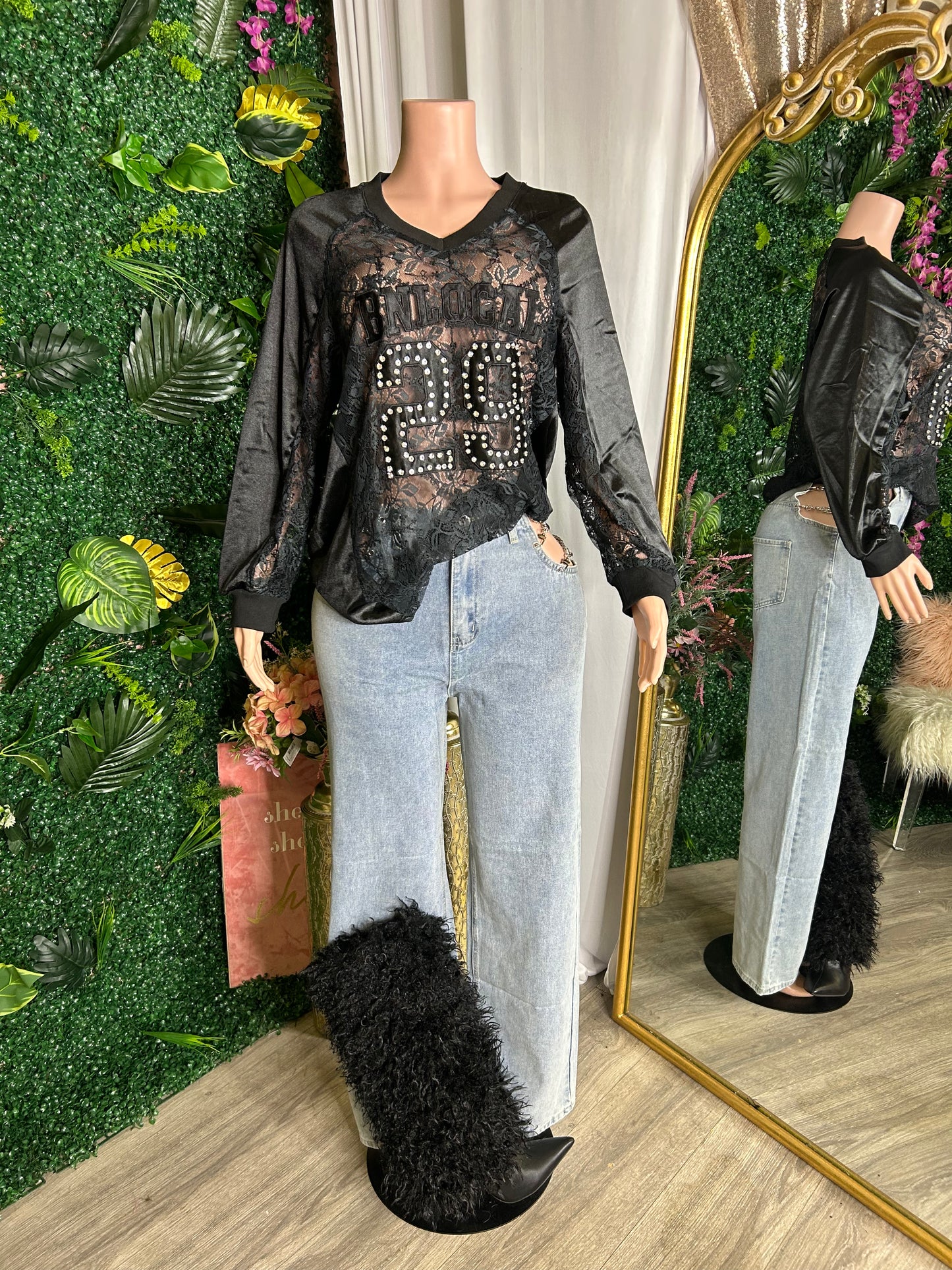 Fly Girl Lace Jersey