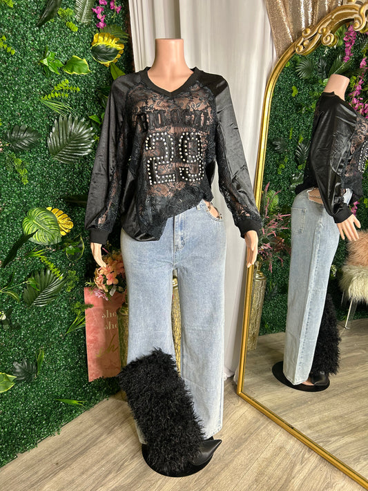 Fly Girl Lace Jersey