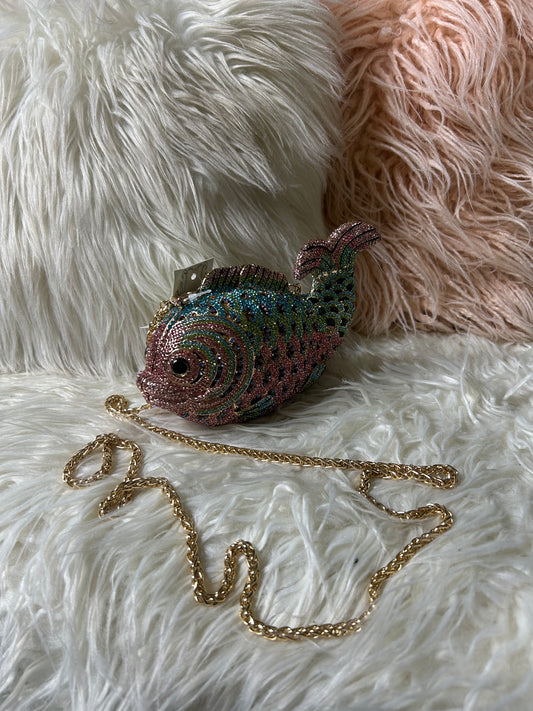 Rhy Rhinestone Clutch Purse
