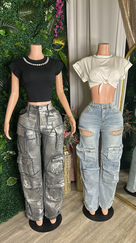 The Shanell Cropped Tee