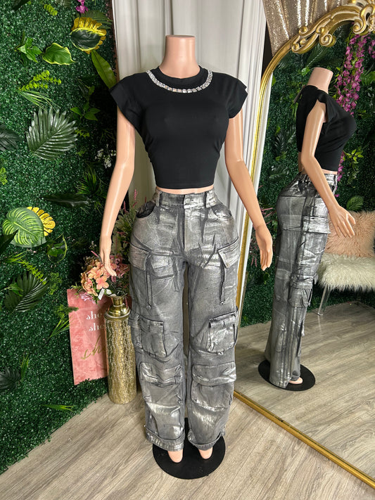 The Luxe Cropped T-Shirt