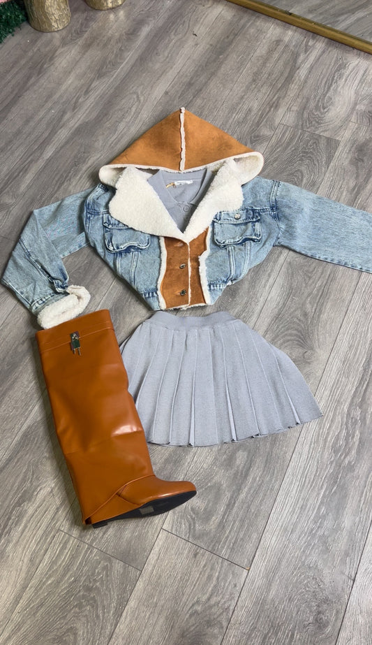 The Denim Down Jacket