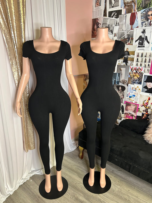 Amari Short-Sleeve Jumpsuit