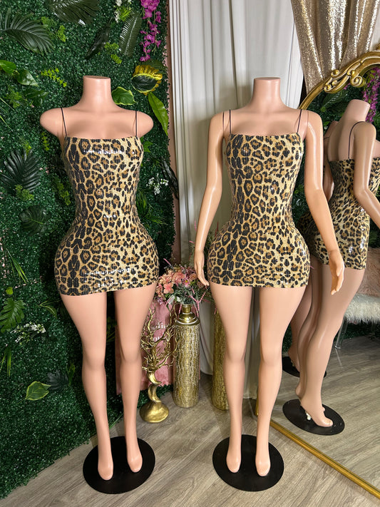 Still Pretty Mini Sequence Dress
