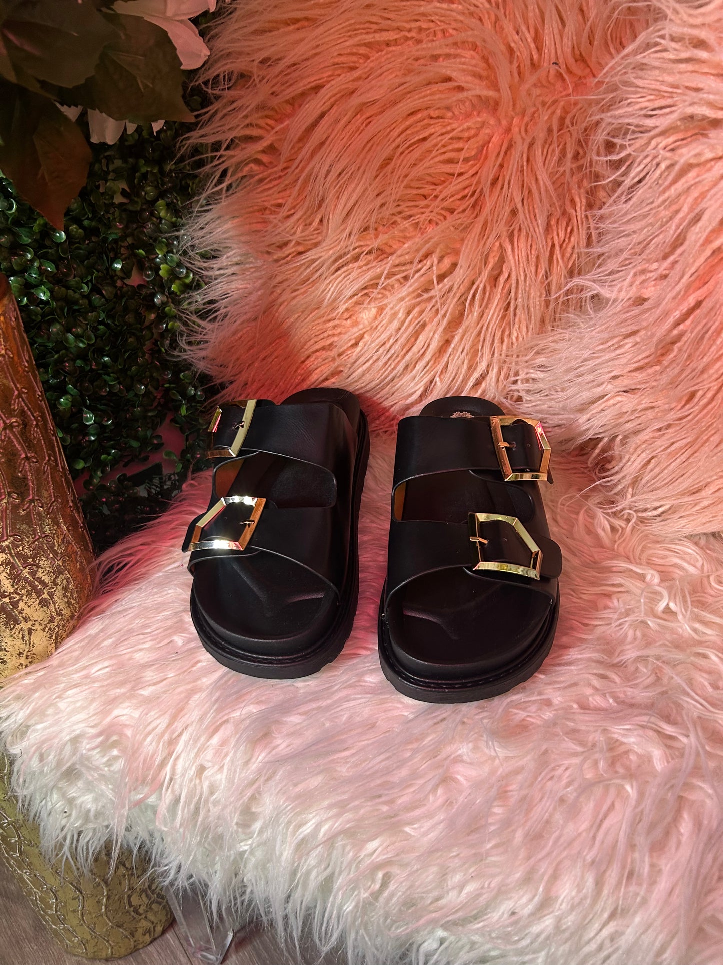 Athina Slip On Sandals