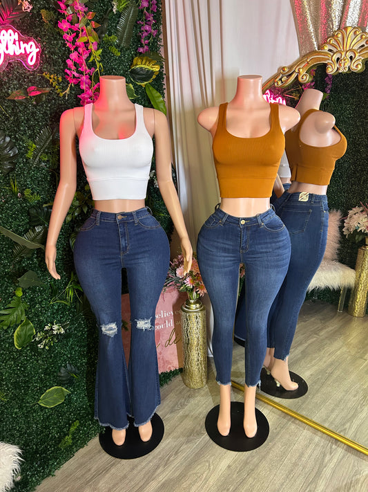 Chloe Fitted Tank Top