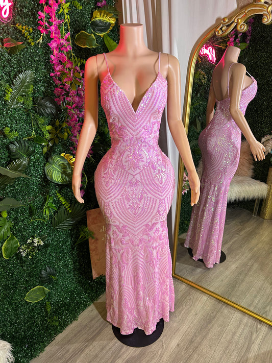 One In A Million Sequence Gown