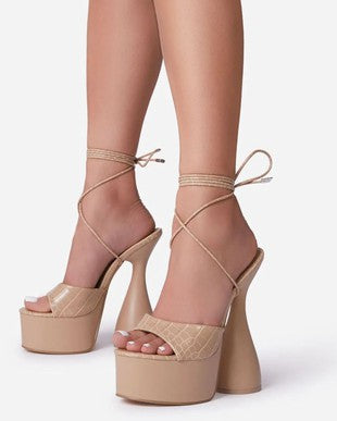 Bratz Heel Snake Skin