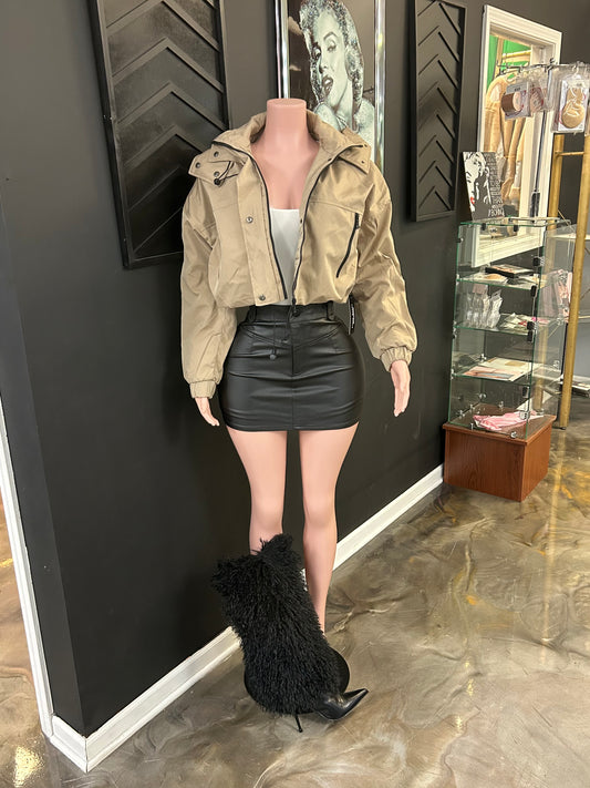 Conceited Cropped Cuffed Jacket