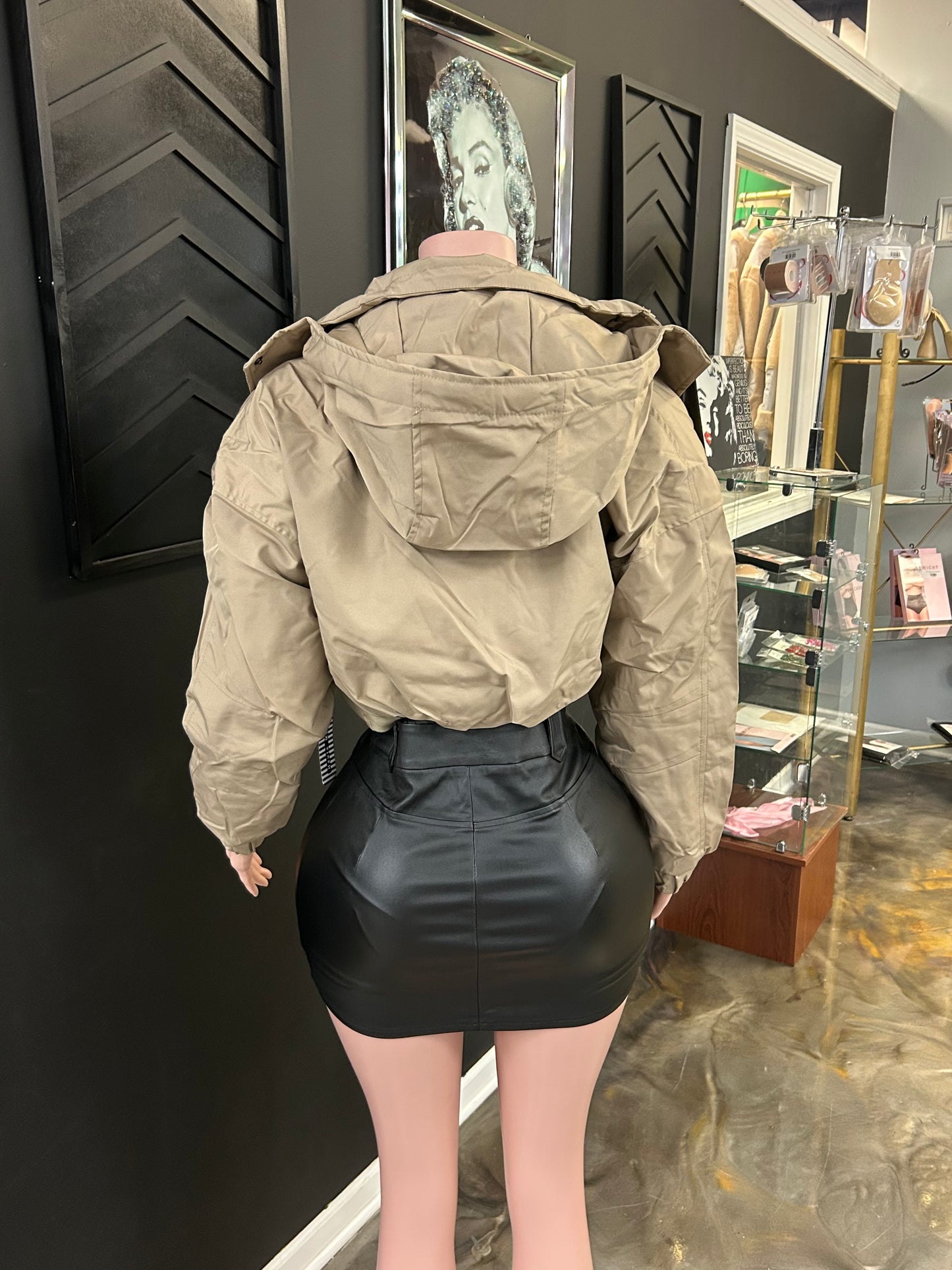 Conceited Cropped Cuffed Jacket