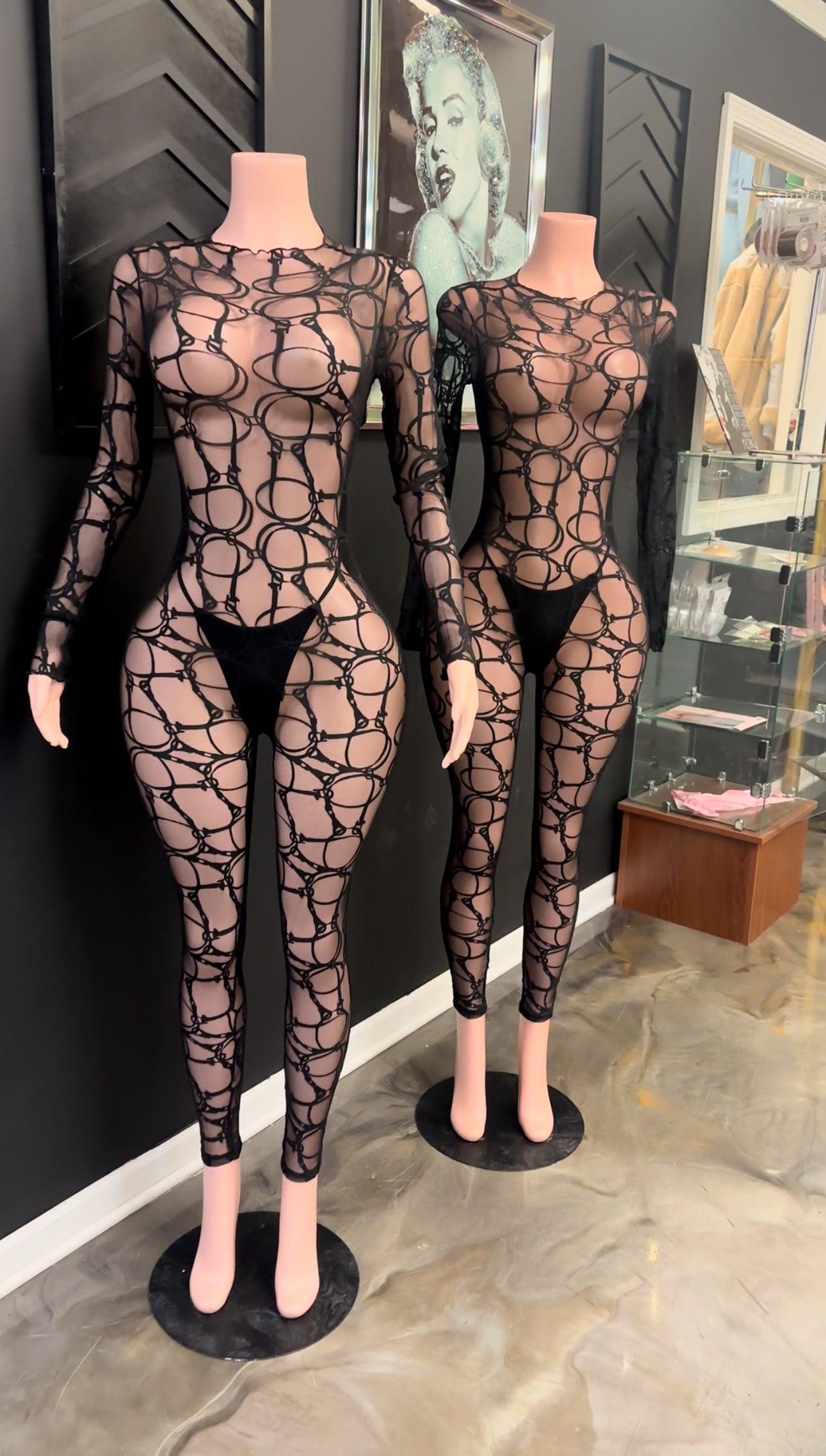 Chloe Mesh Jumpsuit