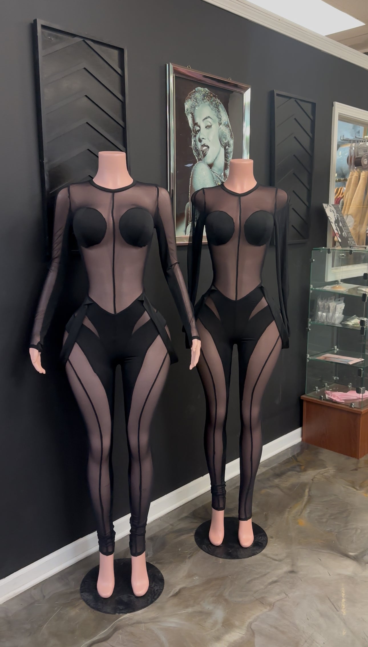 Victoria Mesh Jumpsuit