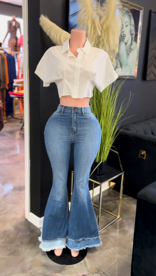 Clare Flare Bell Bottom Jeans