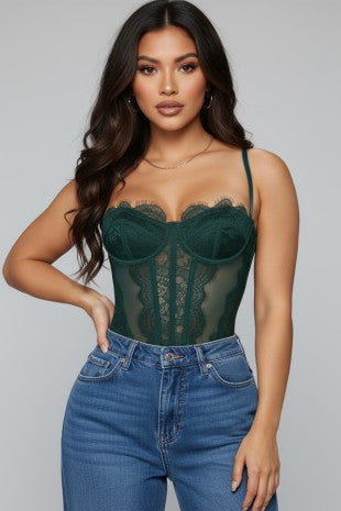 Takyrah Lace Corset Top