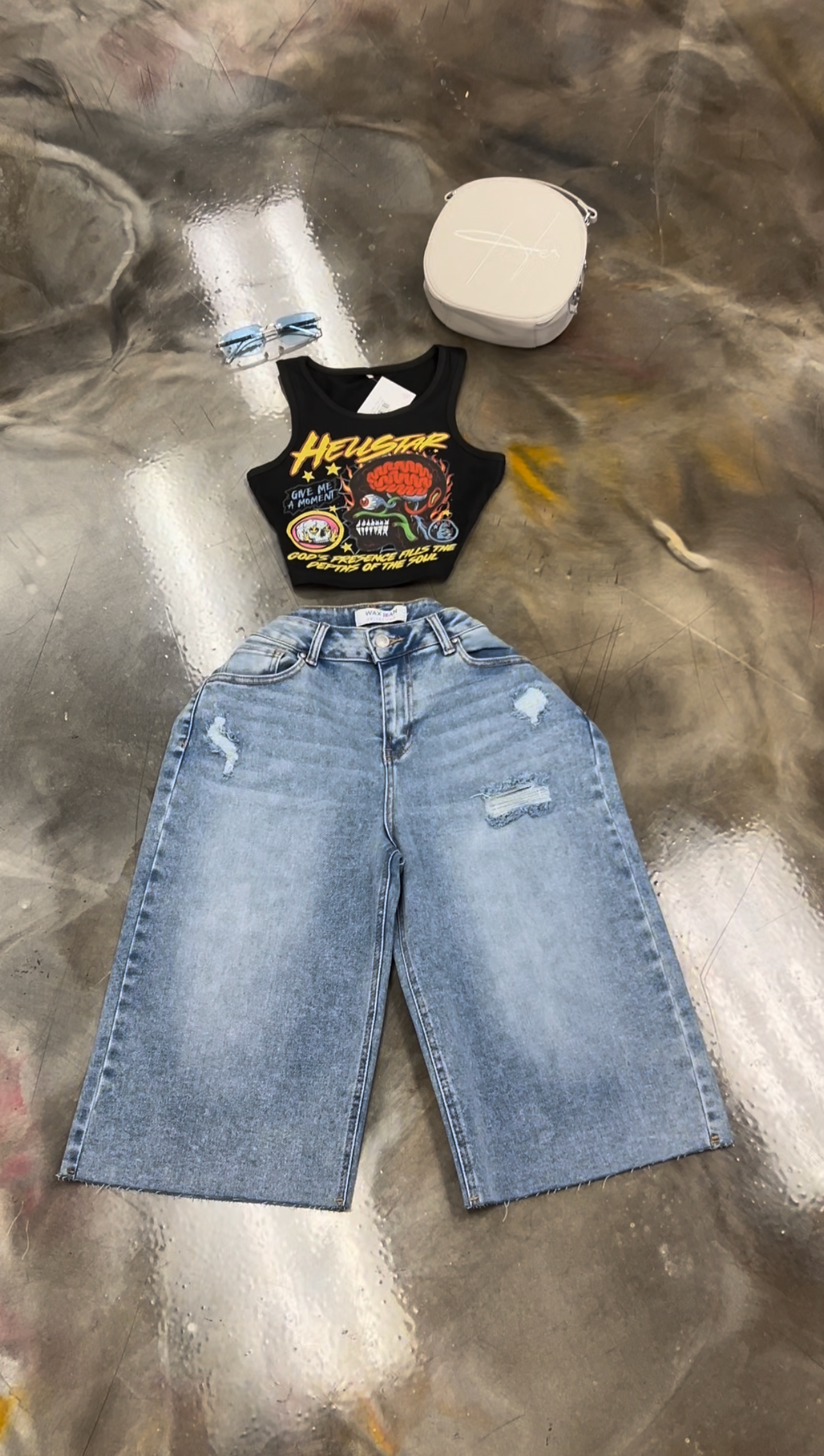 HELLSTAR Crop Top
