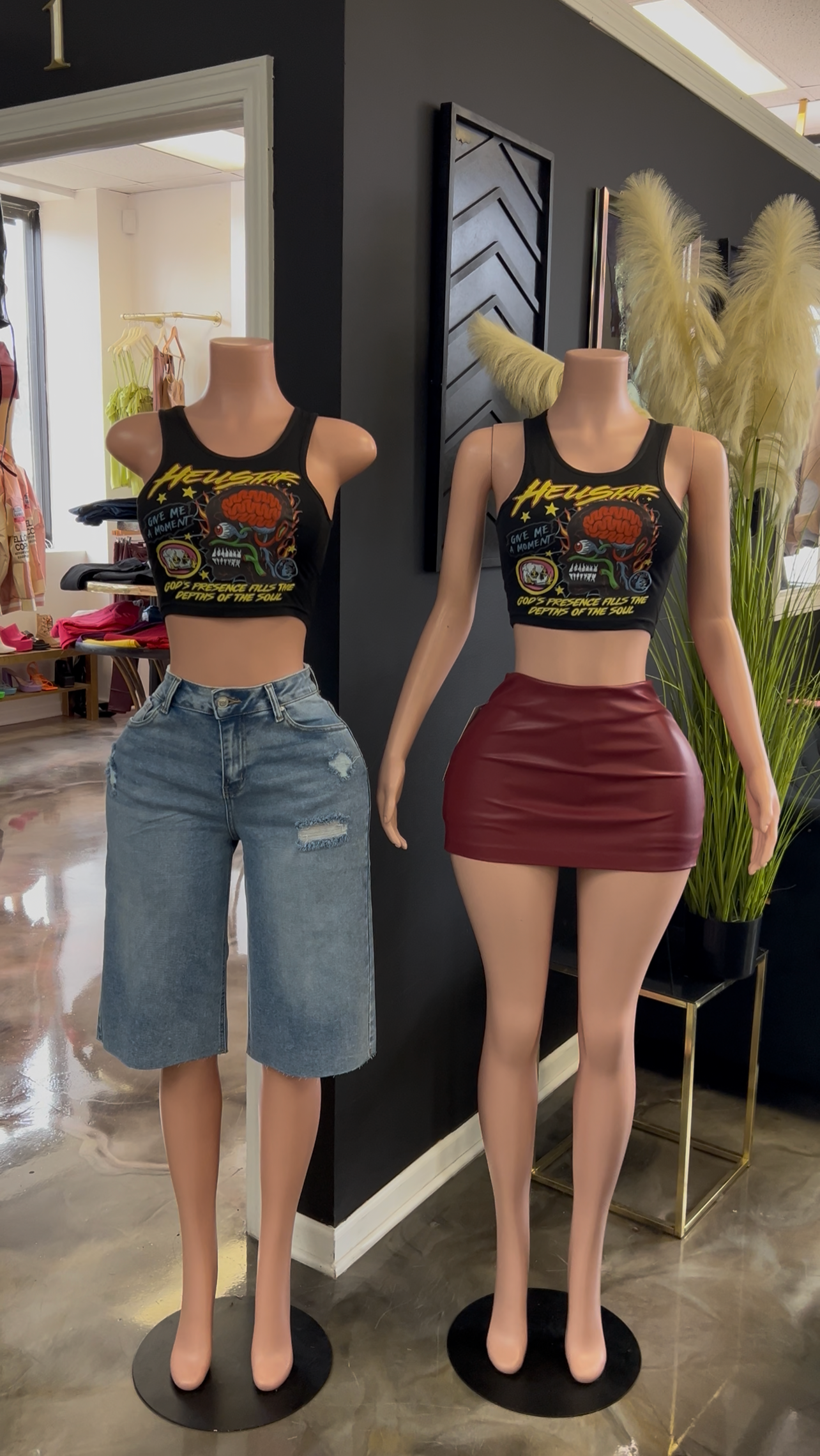 HELLSTAR Crop Top