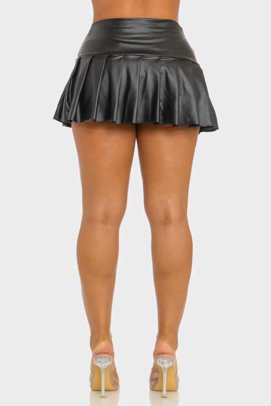 Melanie Mini Pleaded Skirt (PLUS)