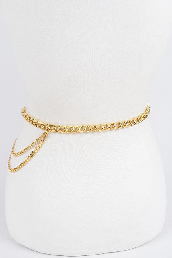 Roxy Layered Chain Belt
