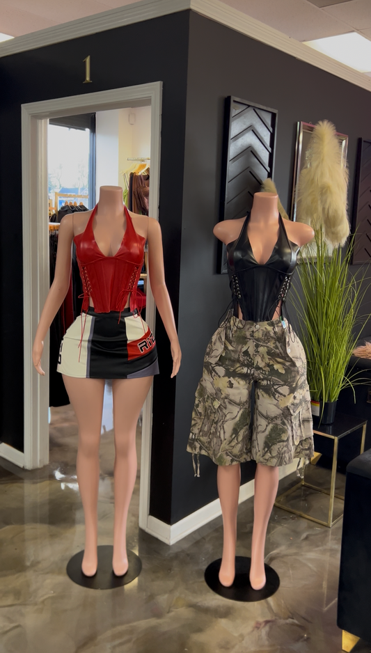 Envy Her Leatherette Corset