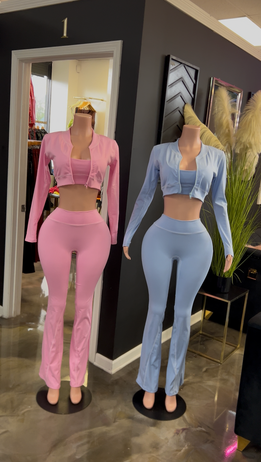Miss Peachy 3pc Active Set