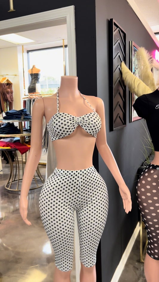 Daisy Duke 2 Piece Capri Set