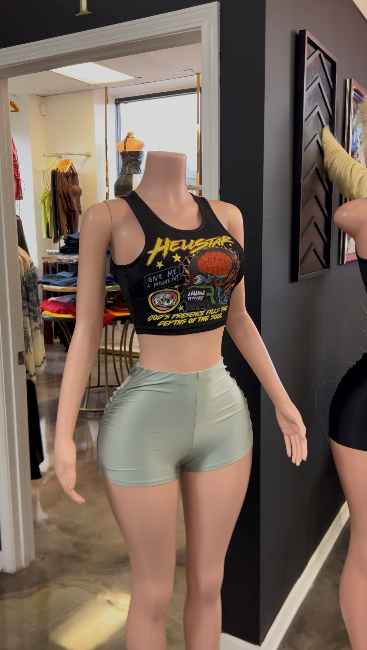 Kayla Scrunched Jersey Shorts